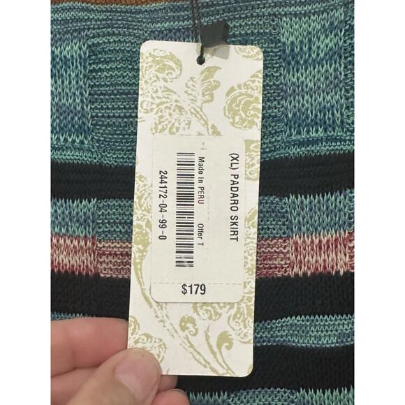 Peruvian Connection Multicolor Padaro Maxi Skirt Size XL NWT MSRP $179 - Picture 5 of 7